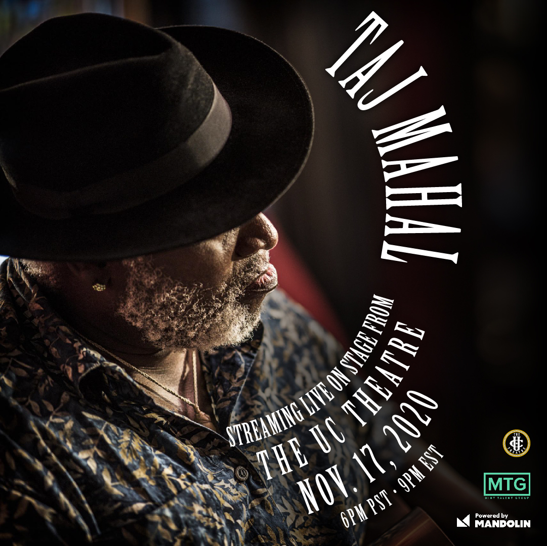 TAJ MAHAL – Livestream from UC Berkley